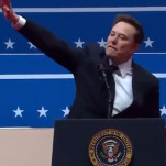 Elon Musk Seems to Give Nazi-Style Salute at Trump Inauguration