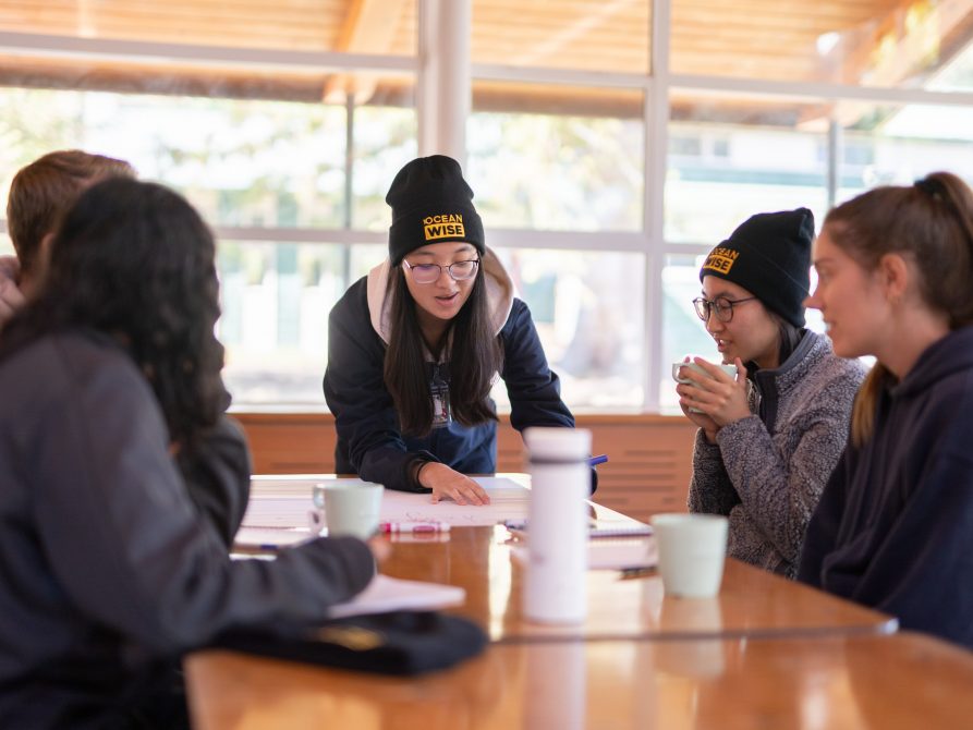 Participants à une micro-subvention en train de réaliser une activité.