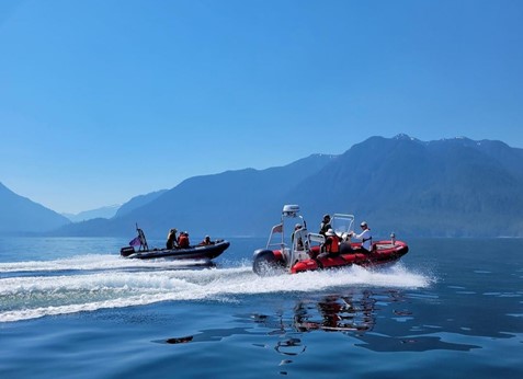 Formation des gardiens, photo prise par Nicola Rammell.