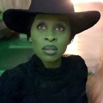 Strong leads and agile musical numbers can't fully colorize the first half of Wicked